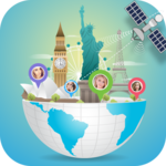 Earth Map Live : GPS Tracking - Voice Navigation icon