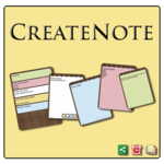 CreateNote: Notes, Alarm, Colors, Text to Speech icon