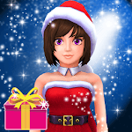 Santa Girl Advent Calendar Fun icon