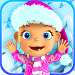 Talking Baby Babsy Winter Fun icon