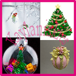 Easy to make Christmas ornaments icon