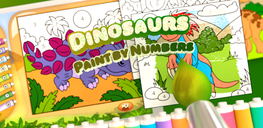 Paint by Numbers - Dinosaurs pc screenshot