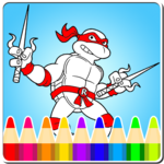 Coloring:Turtles Ninja Legends for pc icon