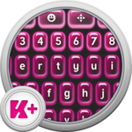 Keyboard Plus Neon Pink icon