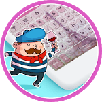 Paris Rain Keyboard icon