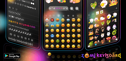 Zomj: Emojis Keyboard 2021 - Sticker, GIF, Symbols pc screenshot