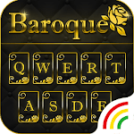 Gold Keyboard Theme - Baroque icon