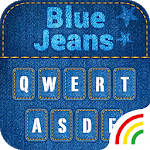 Blue Jeans Keyboard Theme - Emoji & Gif icon