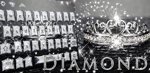 Glitter Diamond Keyboard Theme Diamond Tiara pc screenshot Glitter Diamond Keyboard Theme Diamond Tiara pc screenshot