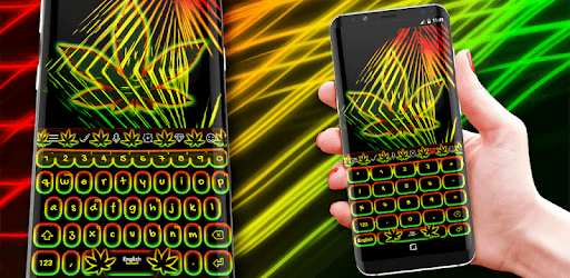 Keyboard Neon Rasta pc screenshot Keyboard Neon Rasta pc screenshot