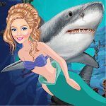 Mermaid vs Shark Dash icon