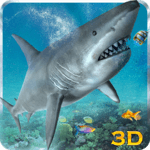 Angry Sea White Shark Revenge for pc icon