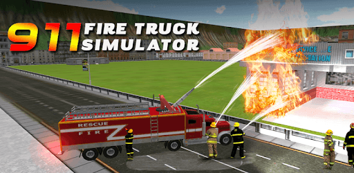 911 Rescue Fire Truck 3D Sim pc screenshot