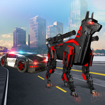 US Police Transform Robot Car Cop Dog: Robot game icon