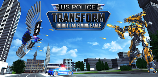 US Police Transform Robot Car Cop Eagle game pc screenshot US Police Transform Robot Car Cop Eagle game pc screenshot