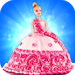 Doll Ice Cream Cake Baking Salon: World Food Maker icon