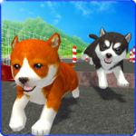 Cute Puppy Dog Racing Sim 2017 for pc icon
