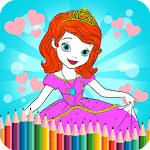 Sofia Princess Coloring Book icon