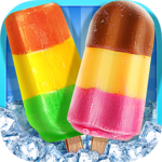 Rainbow Ice Popsicle DIY Salon icon