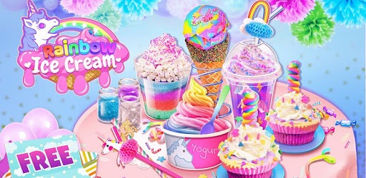 Rainbow Ice Cream - Unicorn Party Food Maker pc screenshot