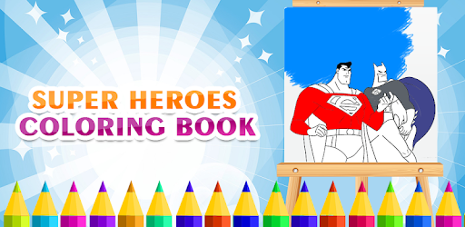 Superhero Coloring Book Games pc screenshot Superhero Coloring Book Games pc screenshot