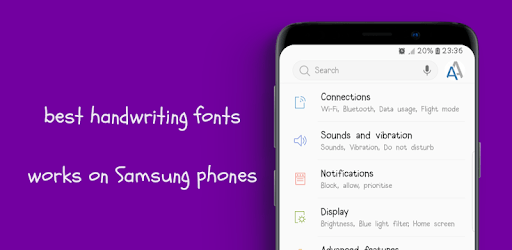 Hand Fonts for Samsung Galaxy pc screenshot Hand Fonts for Samsung Galaxy pc screenshot