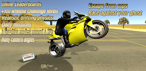 Wheelie King 3D - Realistic free motorbike racing pc screenshot Wheelie King 3D - Realistic free motorbike racing pc screenshot