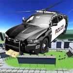 Police Flying Car - Helicopter icon
