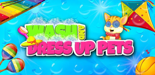 Wash and Dress up Pets pc screenshot Wash and Dress up Pets pc screenshot