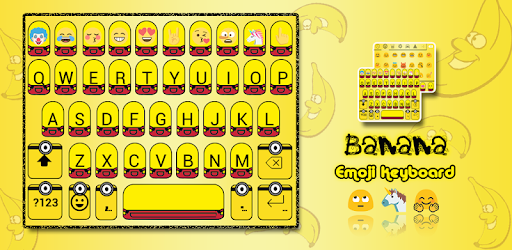 Banana Emoji Keyboard Theme Wallpaper pc screenshot Banana Emoji Keyboard Theme Wallpaper pc screenshot