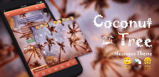 Coconuts Sky KK Emoji Keyboard pc screenshot