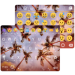 Coconuts Sky KK Emoji Keyboard icon