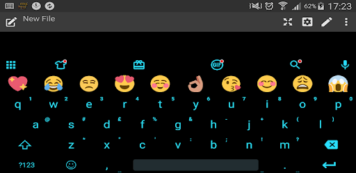 Flat BlackBlue Emoji Keyboard for PC - How to Install on Windows PC, Mac