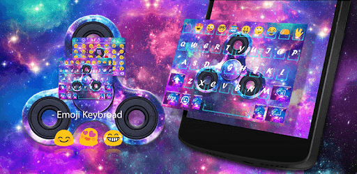 Fidget Spinner Galaxy Emoji Keyboard Theme🔥 pc screenshot Fidget Spinner Galaxy Emoji Keyboard Theme🔥 pc screenshot