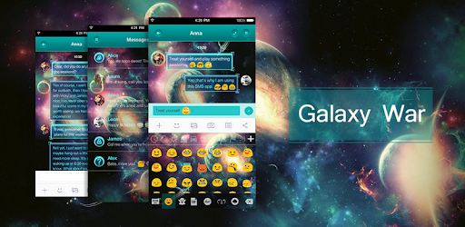 Galaxy War Messages Theme pc screenshot Galaxy War Messages Theme pc screenshot