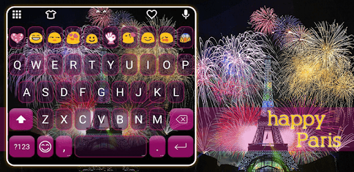 Happy Paris Emoji Keyboard pc screenshot Happy Paris Emoji Keyboard pc screenshot