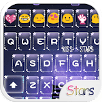 Kiss Stars Emoij Keyboard Skin icon