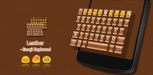 Leather Love Emoji Keyboaard pc screenshot