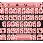 Metallic Red Emoji Keyboard icon