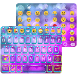 Rainbow Heart Theme - Emoji Keyboard Wallpaper icon