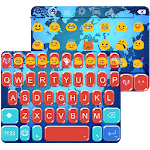 World Map Emoji Keyboard Theme icon