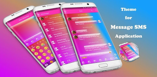 SMS Messages Glass Gradient Theme pc screenshot SMS Messages Glass Gradient Theme pc screenshot