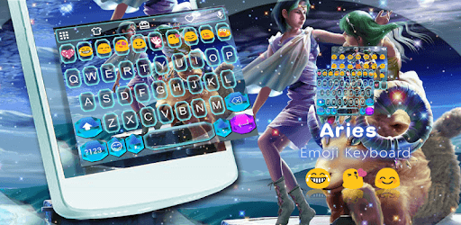 Aries Emoji Keyboard Theme pc screenshot