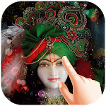 Lord Krishna Water Ripple Live Wallpaper icon