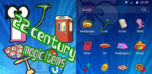 Cute 22 Century Magic Items Theme pc screenshot Cute 22 Century Magic Items Theme pc screenshot