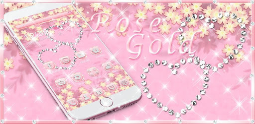 Theme Rose Gold Diamond pc screenshot Theme Rose Gold Diamond pc screenshot