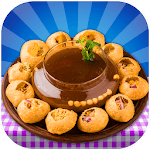 Panipuri India Food Cooking ! Golgappa Recipe icon