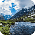 Mountains Jigsaw Puzzle Nature icon