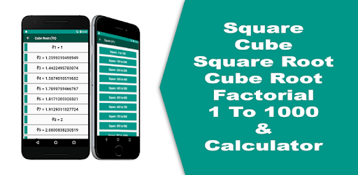 Square, Cube, Square Root, Cube Root & Calculator pc screenshot
