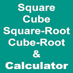 Square, Cube, Square Root, Cube Root & Calculator for pc icon